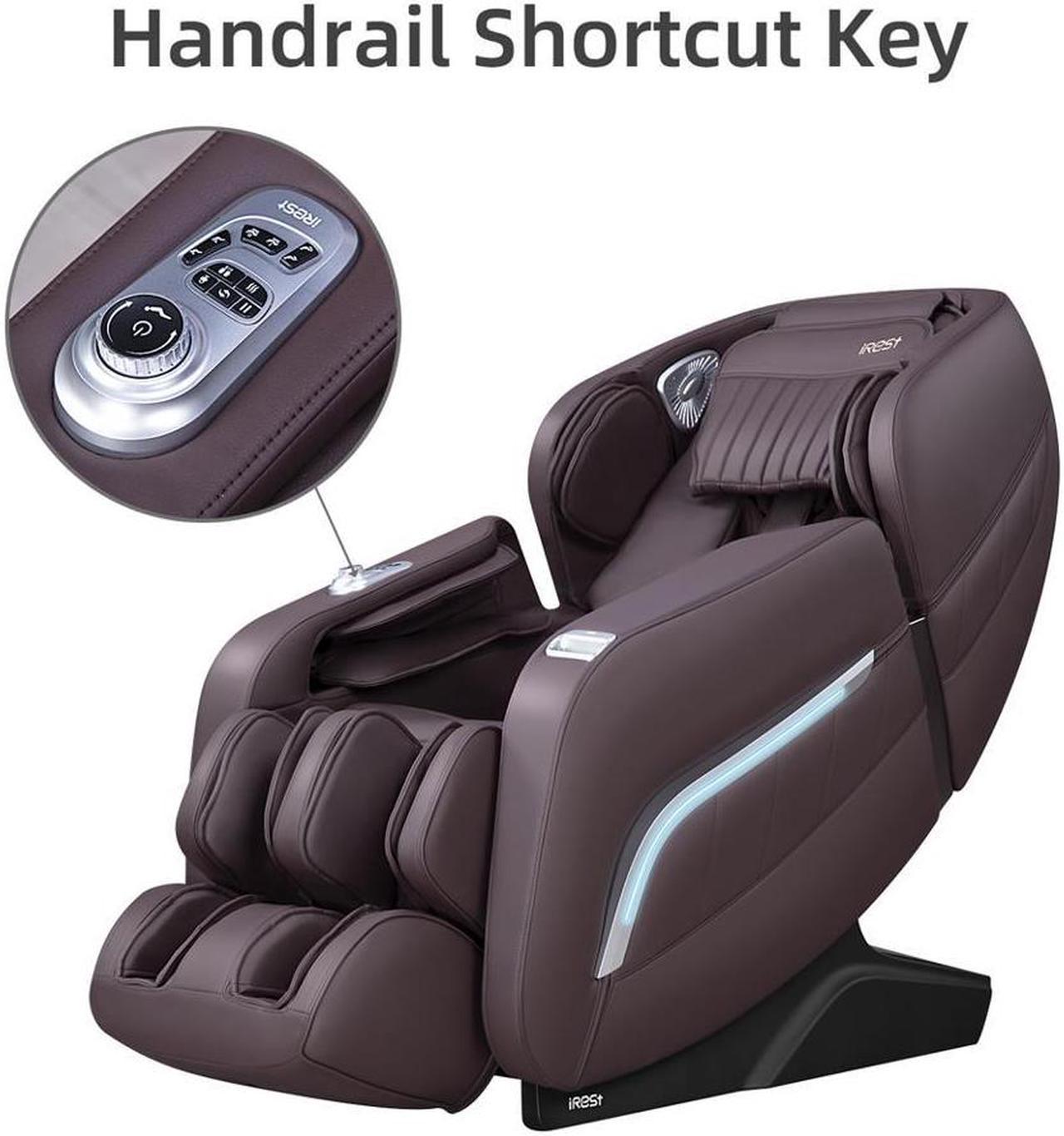 FIRMLY iRest A306 Massage Chair – Brown