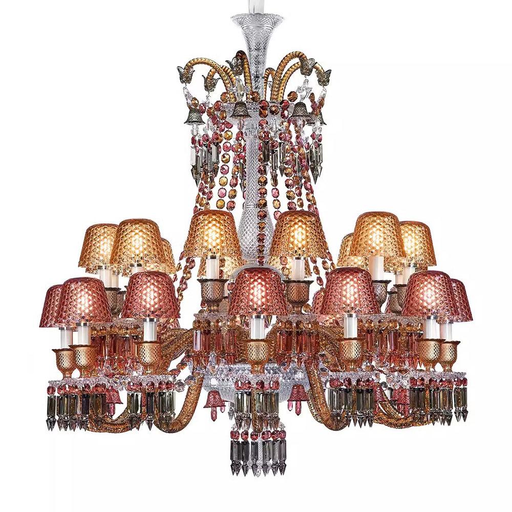 Firmly Zenith Classic Multi Colour Chandelier – Elegant Crystal Luxury Lighting
