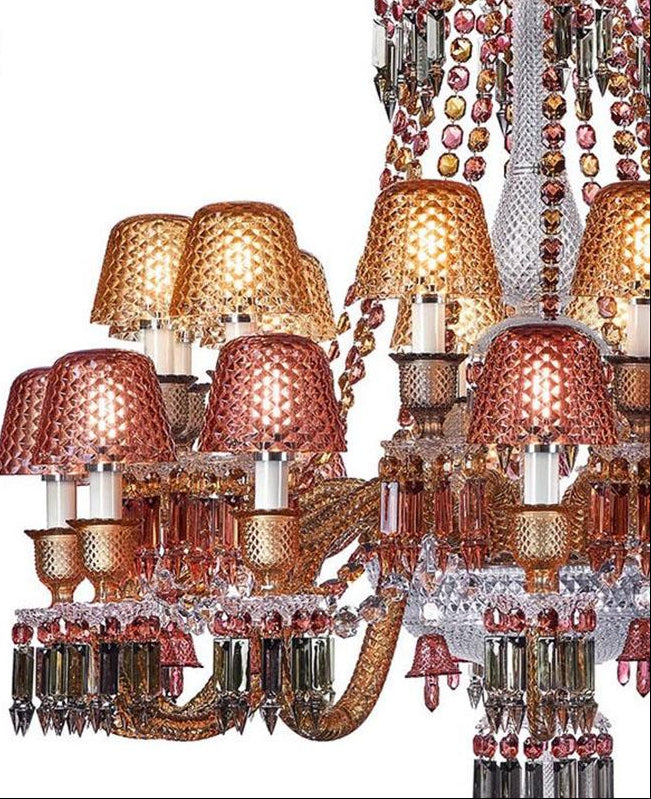 Firmly Zenith Classic Multi Colour Chandelier – Elegant Crystal Luxury Lighting