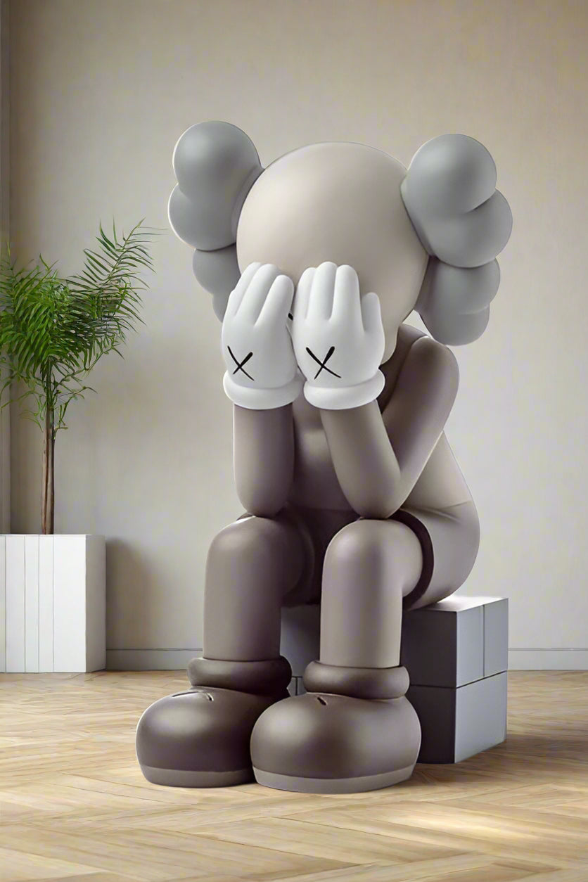 Firmly Dew Chang Kaws Figure – 50.39-Inch Trend Doll Toy for Collectors